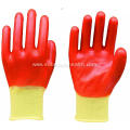 Thickened labor protection workers' gloves